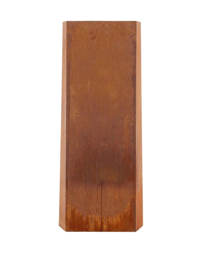 Bastian Feuerstelle aus Stahl in 20 × 120 × 50 cm, Rostorange, Ansicht 7