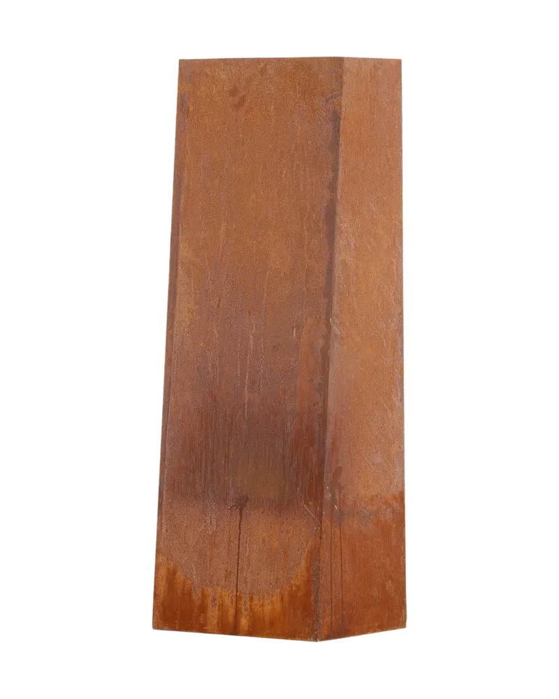Bastian Feuerstelle aus Stahl in 20 × 120 × 50 cm, Rostorange, Ansicht 8