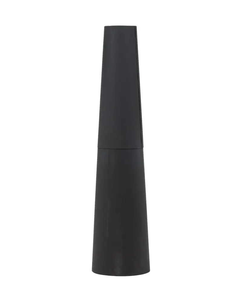 Bastian Feuersäule rund aus Stahl in Ø 33 cm, Schwarz, Ansicht 9