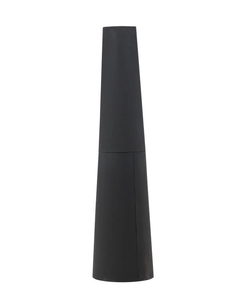 Bastian Feuersäule rund aus Stahl in Ø 33 cm, Schwarz, Ansicht 4