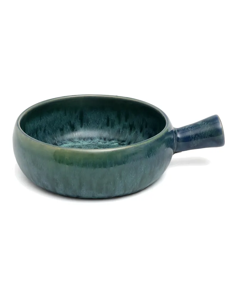 The Aqua Casserole with Handle Kochgeschirr aus Steinzeug