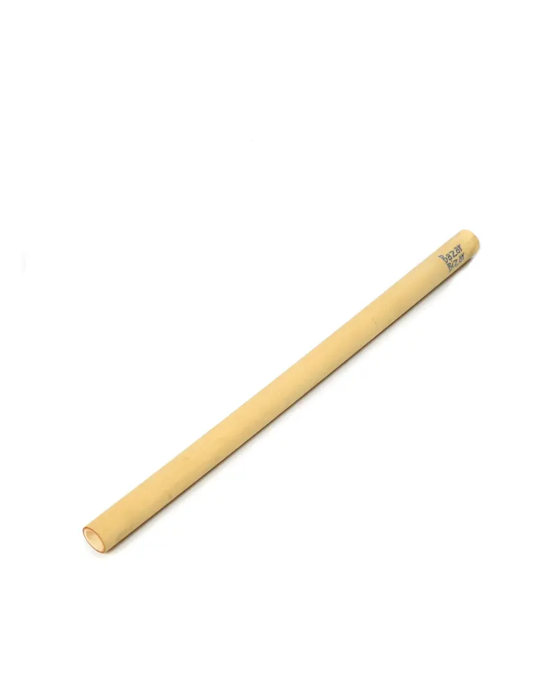 The Bamboo Straws Bambus-Trinkhalme von Bazar Bizar, Größe 20 × 1 × 1 cm, Natur, Ansicht 7