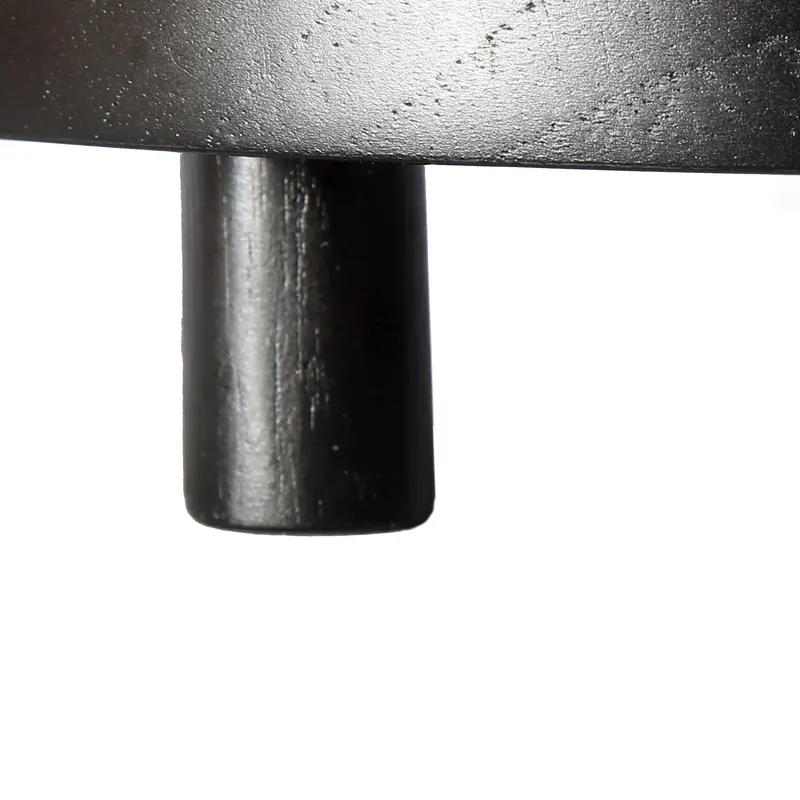 The Bondi Cake Stand Kuchenständer aus Teakholz von Bazar Bizar, Größe M, Natur / Schwarz, Ansicht 2