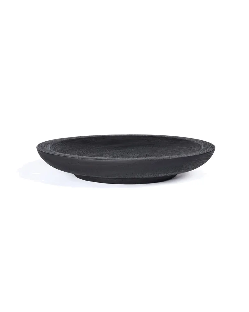 The Bowlzilla Plate Holzteller in Schwarz von Bazar Bizar, Größe XL, Ansicht 5