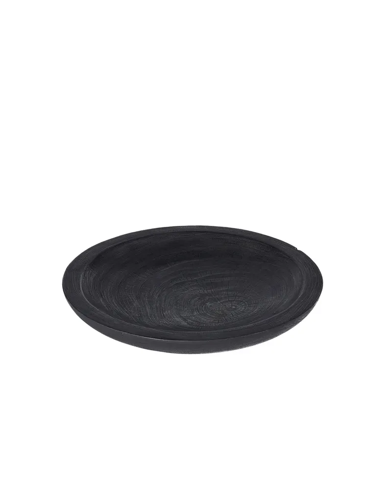 The Bowlzilla Plate Holzteller in Schwarz von Bazar Bizar, Größe XL, Ansicht 6