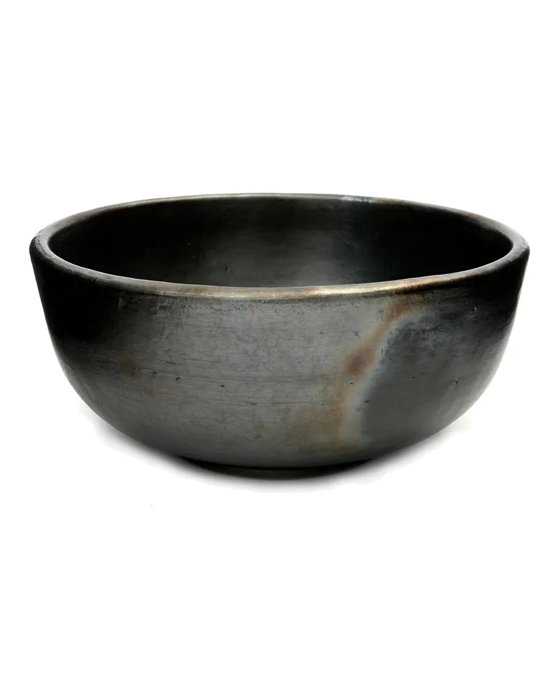 The Burned Bowl schwarze Schale von Bazar Bizar, Größe L, Ansicht 1