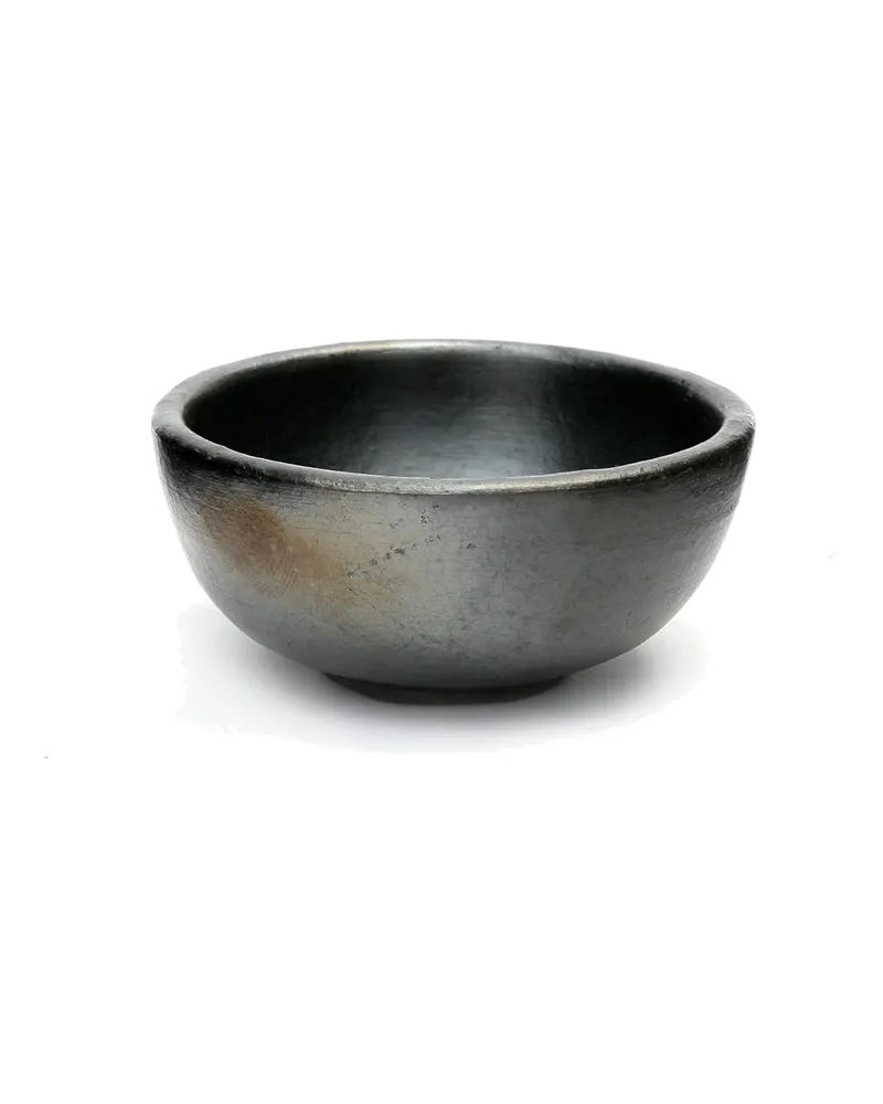 The Burned Bowl schwarze Schale von Bazar Bizar, Größe S, Ansicht 1