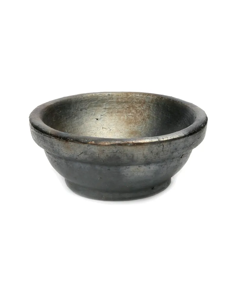 The Burned Bowl schwarze Schale