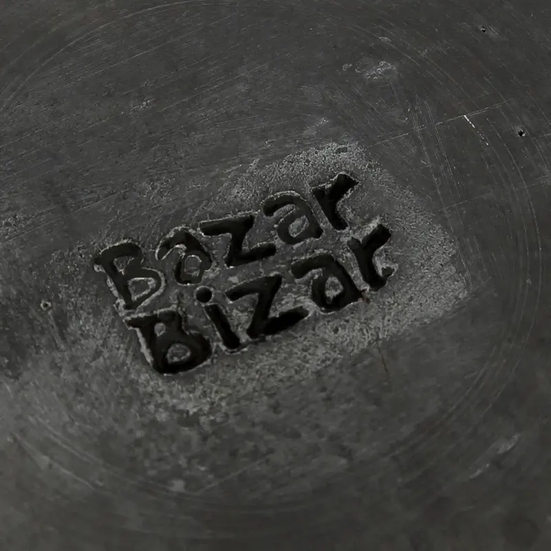 The Burned Pot Terrakotta-Kochgeschirr von Bazar Bizar, Größe 29 × 24 × 10 cm, Schwarz, Ansicht 5
