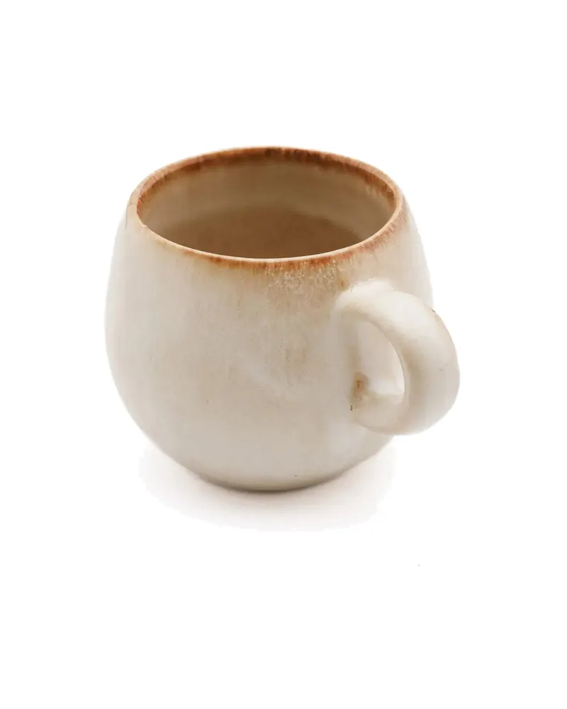 The Cascais Espresso Cup Steinzeug-Espressotasse, weiß von Bazar Bizar, Größe S, Ansicht 4