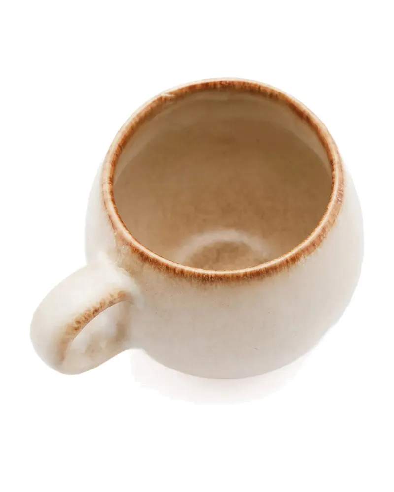 The Cascais Espresso Cup Steinzeug-Espressotasse, weiß von Bazar Bizar, Größe S, Ansicht 5
