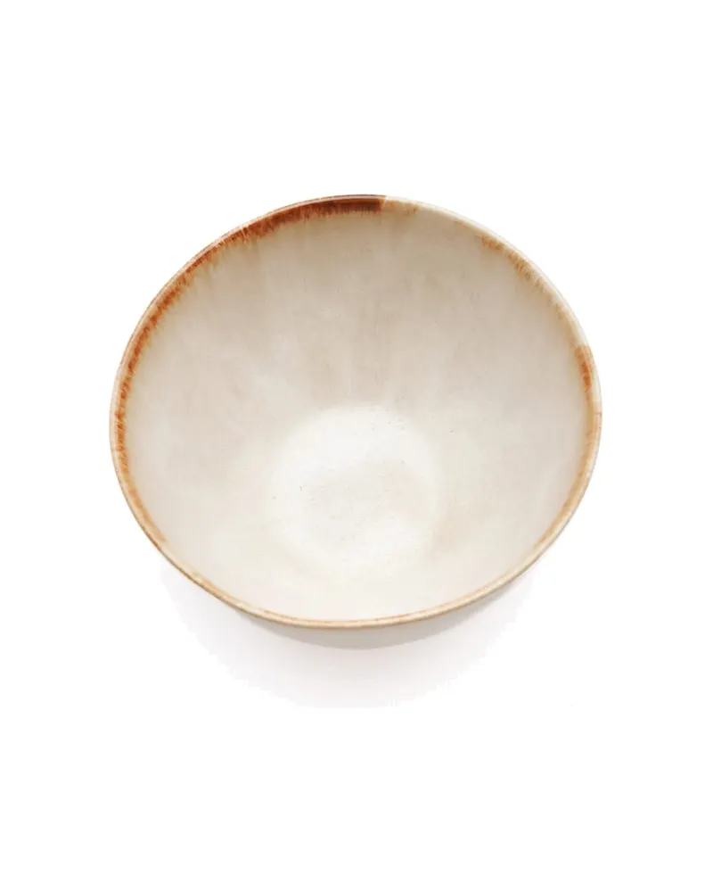 The Cascais Sauce Bowl Schale aus Steinzeug von Bazar Bizar, Größe S, Weiß, Ansicht 4