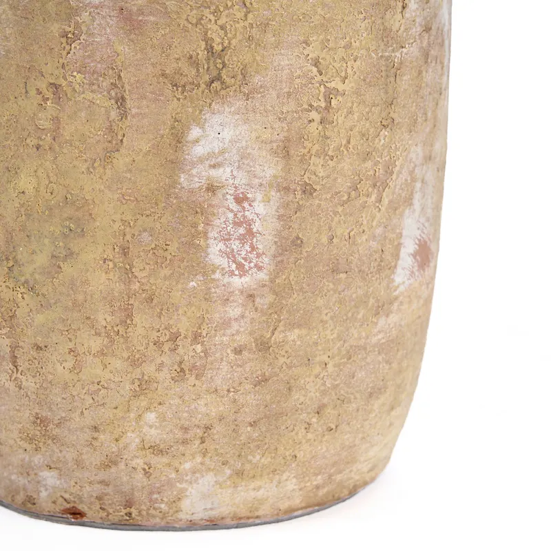 The Clay Echo Vase Terrakotta-Vase von Bazar Bizar, Größe M, Creme, Ansicht 10