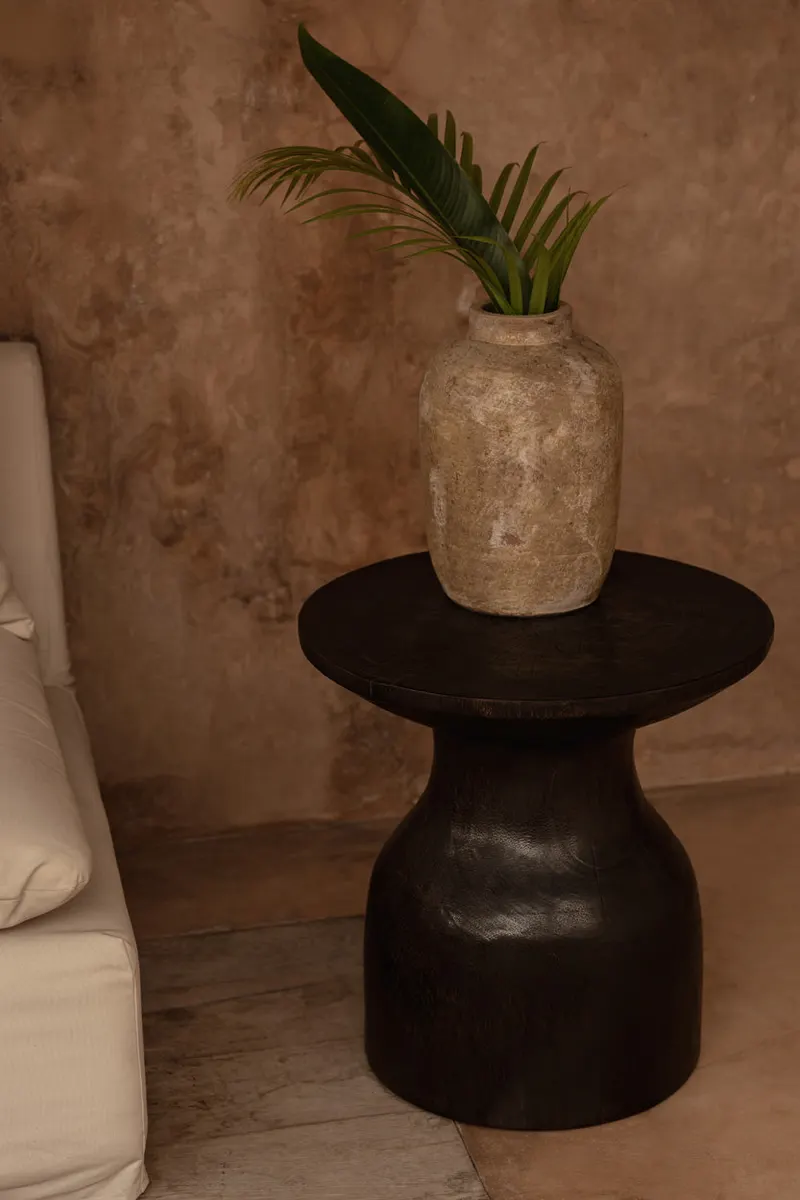 The Clay Echo Vase Terrakotta-Vase von Bazar Bizar, Größe M, Creme, Ansicht 12