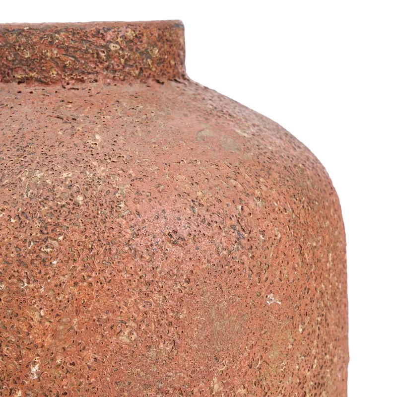 The Clay Echo Vase Terrakotta-Vase von Bazar Bizar, Größe L, Ansicht 7