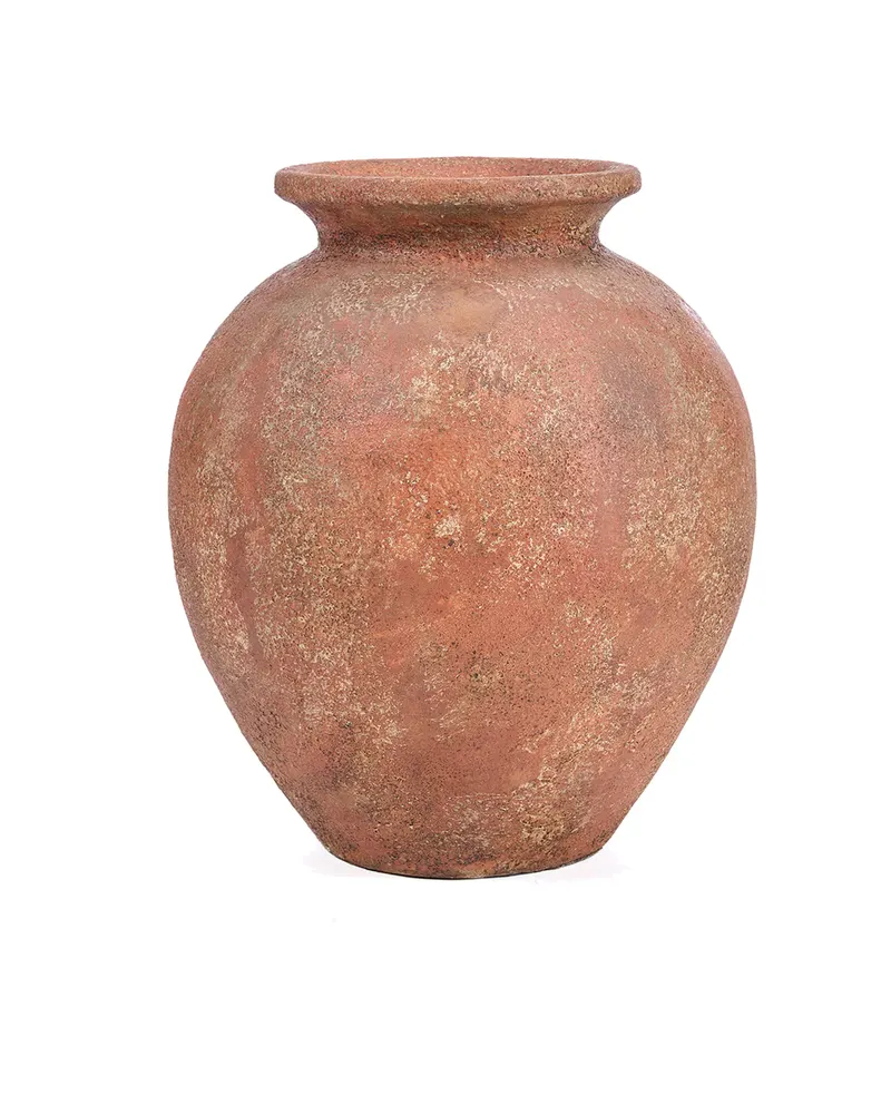The Clay Silence Vase Terrakotta-Vase