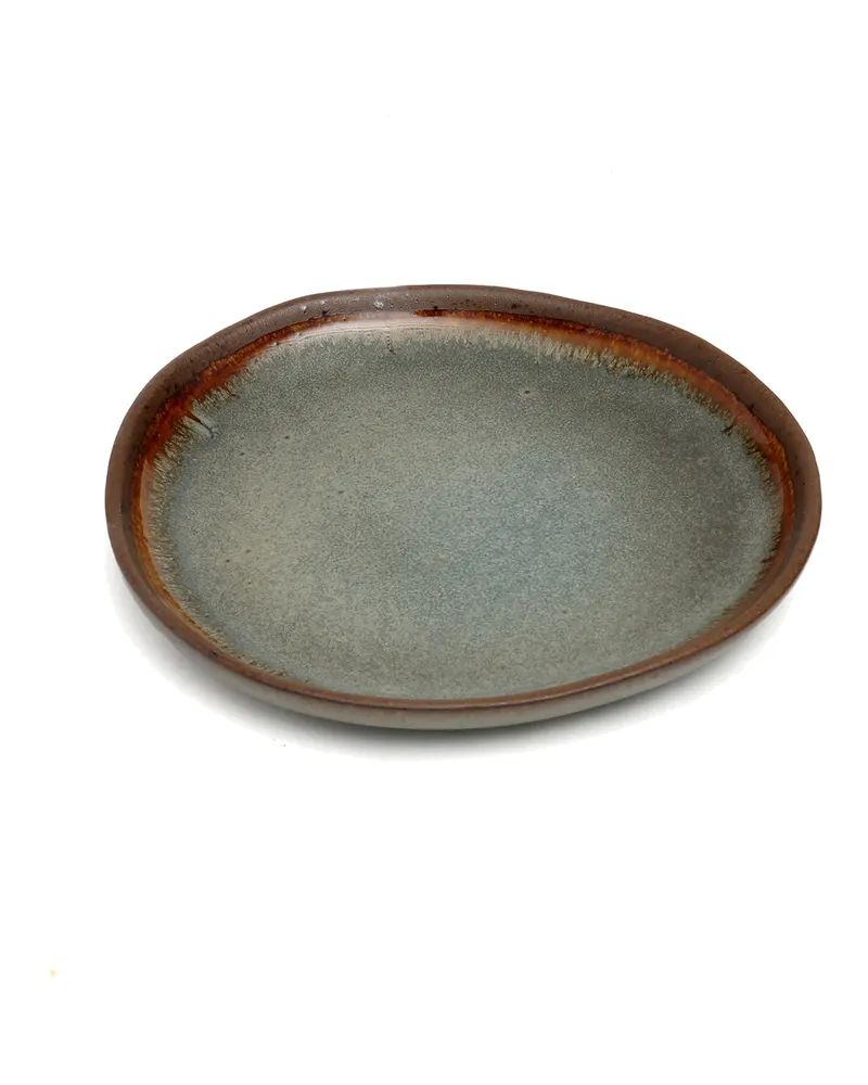 The Côa Appetizer Plate Vorspeisenteller aus Steinzeug, Mehrfarbig