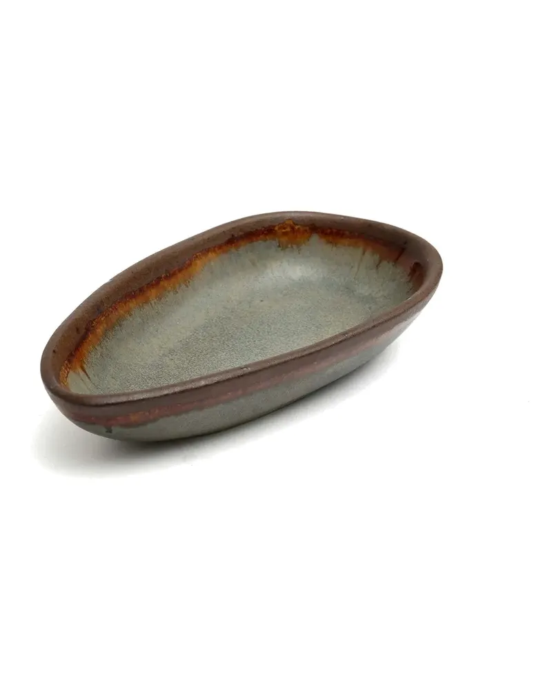 The Côa Serving Platter, Servierplatte aus Steinzeug von Bazar Bizar, Größe S, Mehrfarbig, Ansicht 4