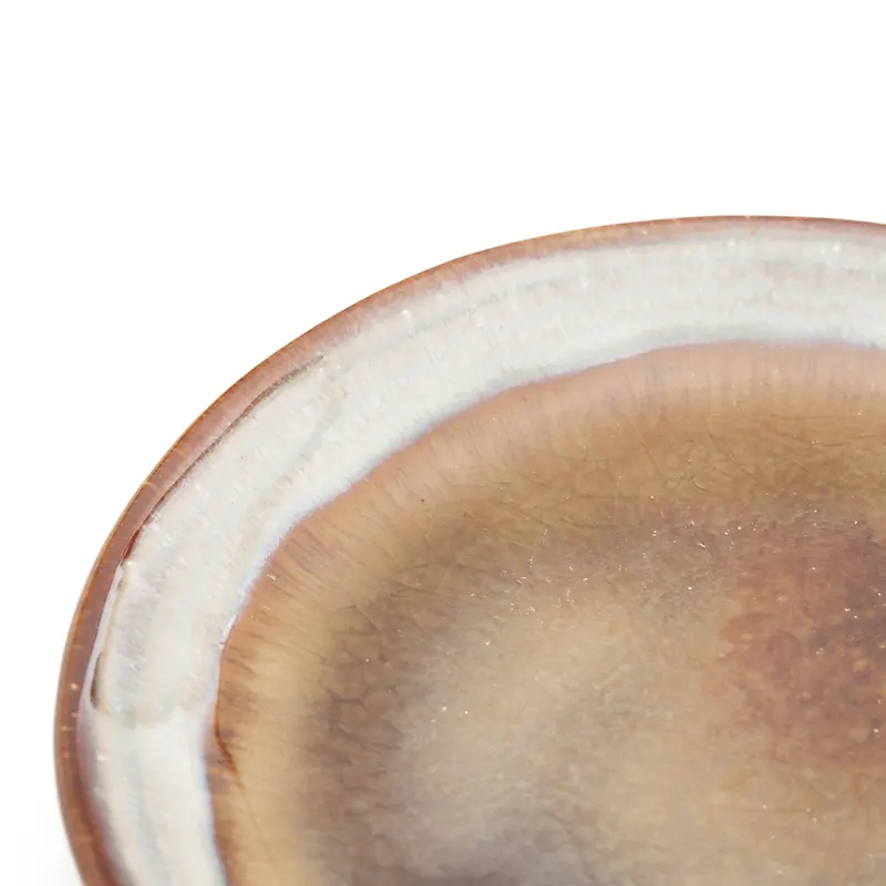 The Comporta Appetizer Plate Keramikteller von Bazar Bizar, Größe 17 × 17 × 3 cm, Mehrfarbig, Ansicht 5