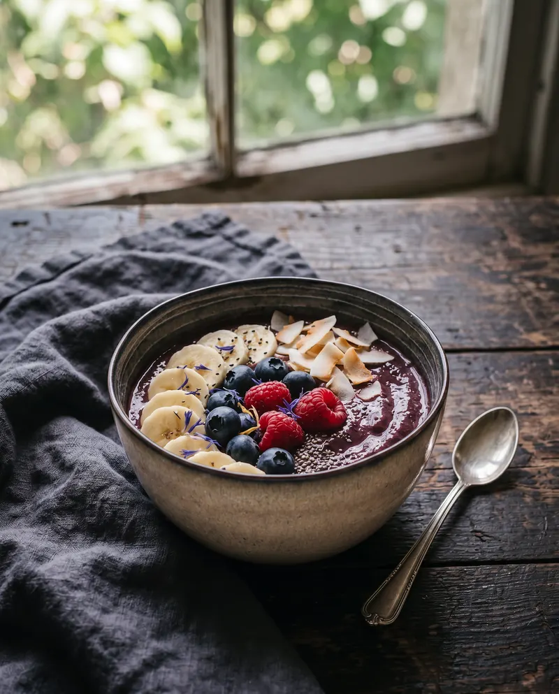 The Comporta Cereal Bowl Schüssel aus Steinzeug von Bazar Bizar, Größe M, Mehrfarbig, Ansicht 2