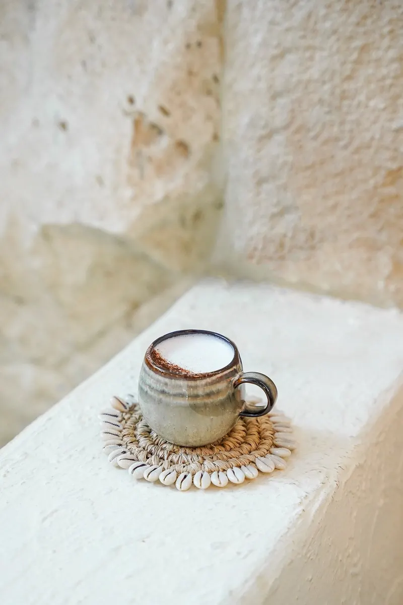 The Comporta Espresso Cup Espressotasse aus Steinzeug von Bazar Bizar, Größe S, Mehrfarbig, Ansicht 4