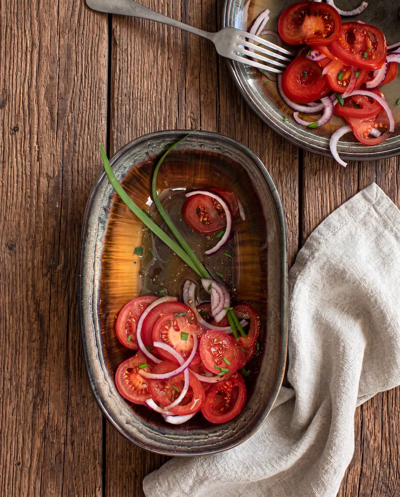 The Comporta Oval Bowl Schale aus Steinzeug von Bazar Bizar, Größe L, Mehrfarbig, Ansicht 4