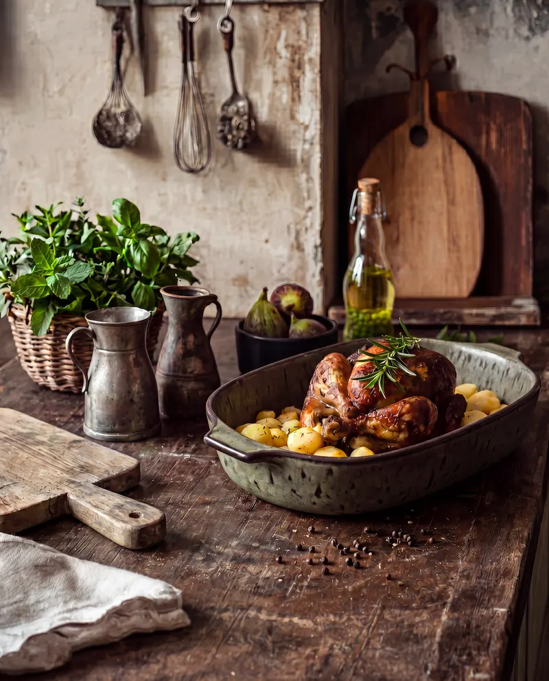 The Comporta Oven Tray Keramik-Serviergeschirr von Bazar Bizar, Größe L, Grün, Ansicht 2
