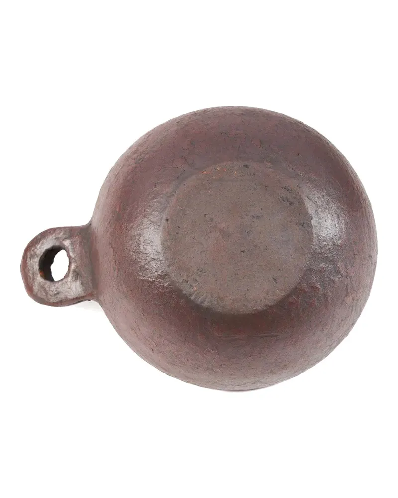 The Ethnic Bowl with Handle Terrakotta-Schüssel von Bazar Bizar, Größe M, Ansicht 4