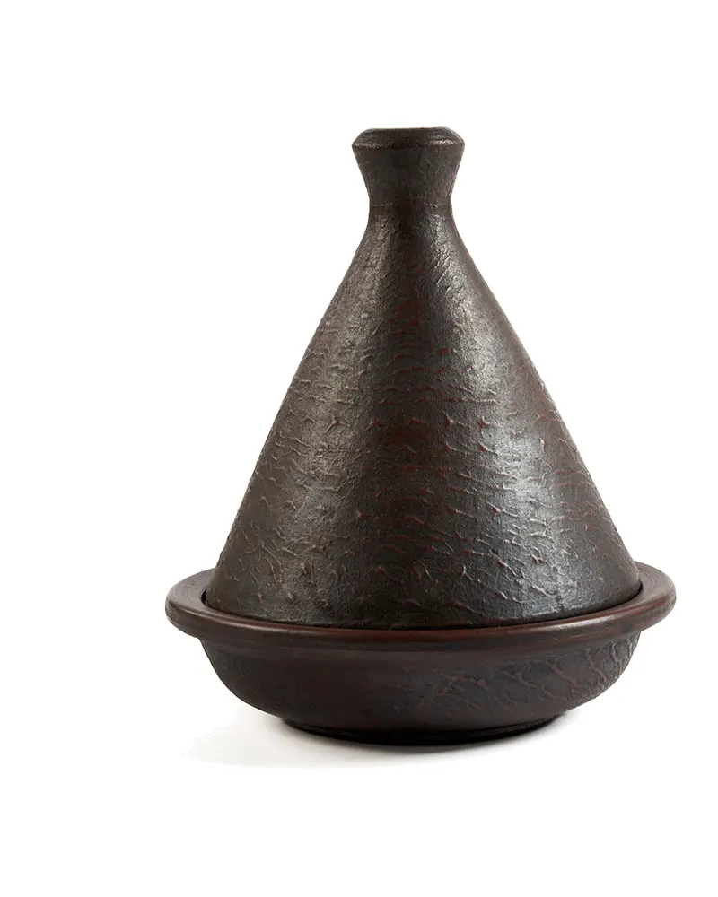 The Ethnic Cone Tajine Kochgeschirr aus Terrakotta von Bazar Bizar, Größe 21 × 21 × 24 cm, Ansicht 1