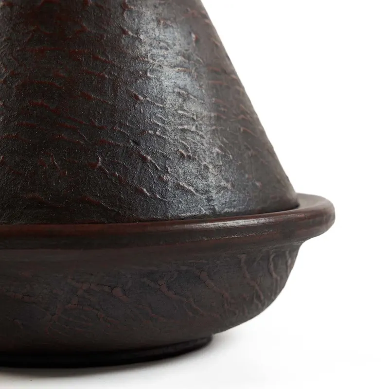 The Ethnic Cone Tajine Kochgeschirr aus Terrakotta von Bazar Bizar, Größe 21 × 21 × 24 cm, Ansicht 6