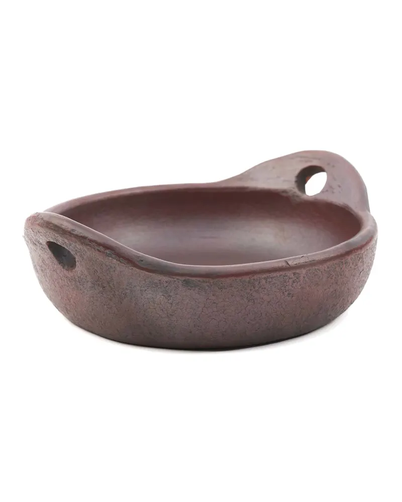 The Ethnic Deep Plate tiefer Teller aus Terrakotta von Bazar Bizar, Größe 25 × 21 × 7 cm, Ansicht 7