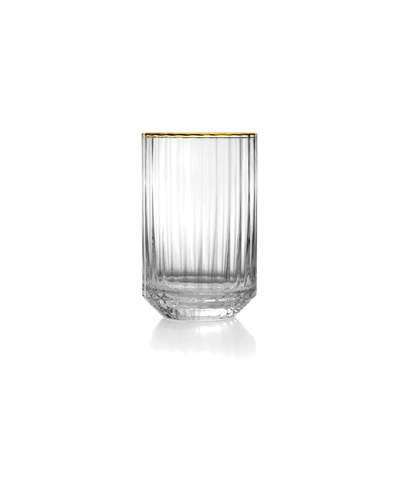 The Golden Sip Tumbler Trinkglas, Natur / Gold