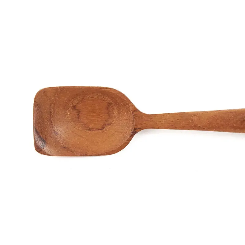 The Ice Cream Spoon Besteck aus Teakholz von Bazar Bizar, Größe 13 × 2 × 2 cm, Natur, Ansicht 3