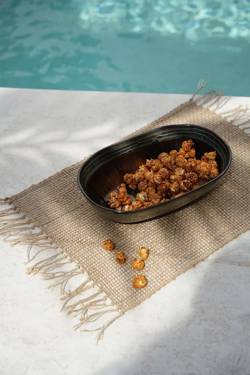 The Isey Seagrass Placemat Platzset aus Seegras von Bazar Bizar, Größe 50 × 30 × 2 cm, Natur, Ansicht 2