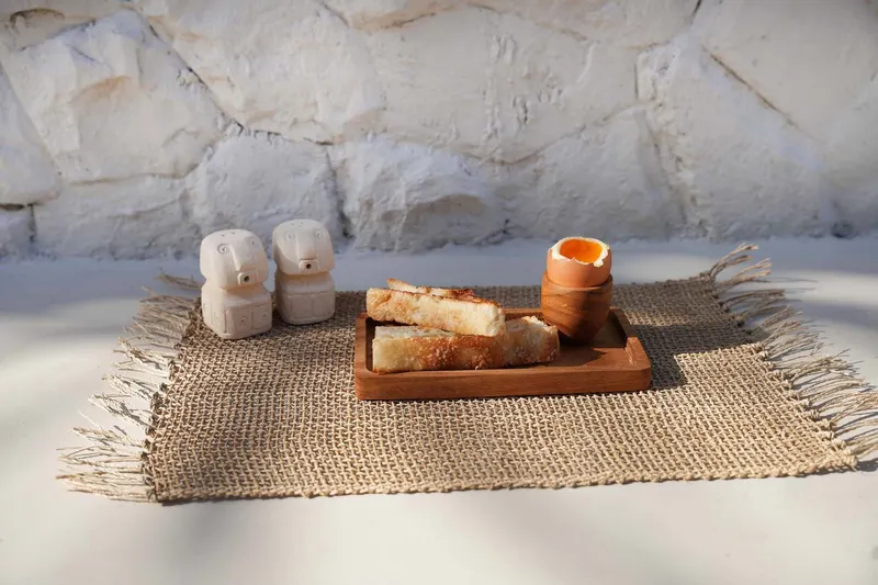 The Isey Seagrass Placemat Platzset aus Seegras von Bazar Bizar, Größe 50 × 30 × 2 cm, Natur, Ansicht 3