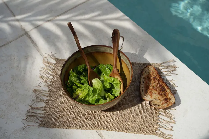 The Isey Seagrass Placemat Platzset aus Seegras von Bazar Bizar, Größe 50 × 30 × 2 cm, Natur, Ansicht 4