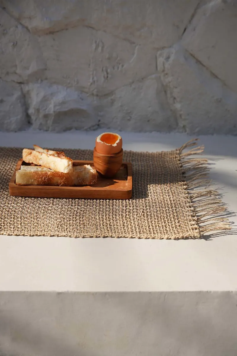 The Isey Seagrass Placemat Platzset aus Seegras von Bazar Bizar, Größe 50 × 30 × 2 cm, Natur, Ansicht 8