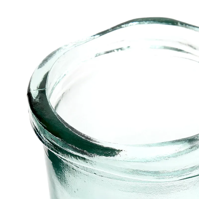 The Jiandan Vase aus blauem Recyclingglas von Bazar Bizar, Größe S, Ansicht 3