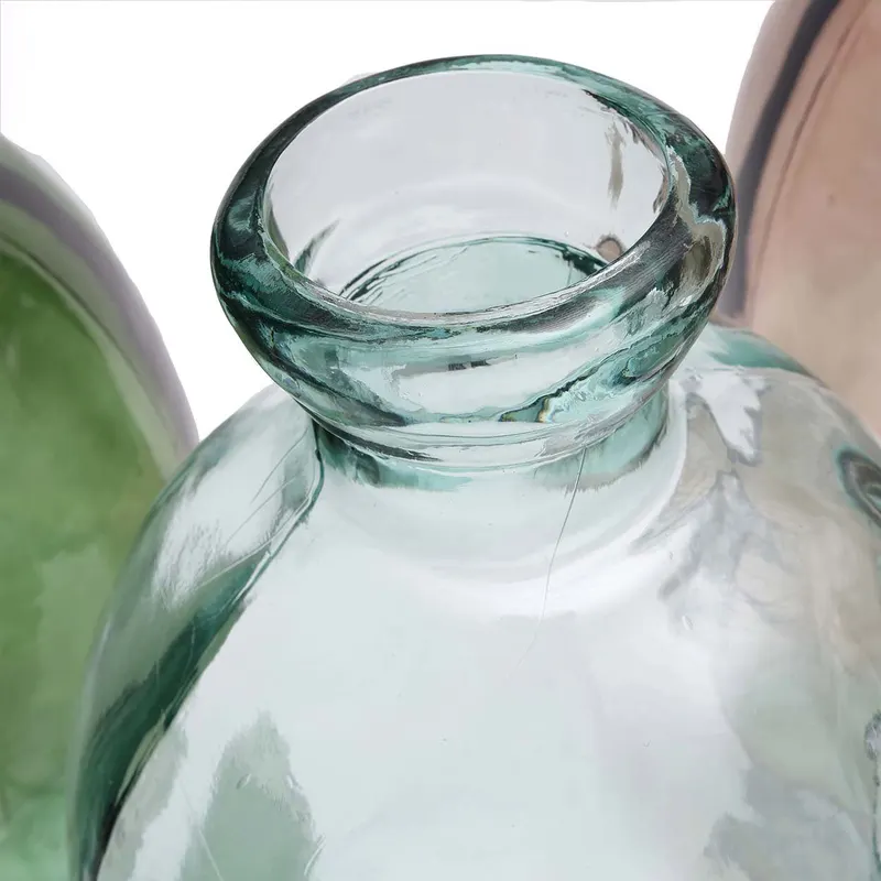 The Jinsuo Vase, Vase von Bazar Bizar, Größe 34 × 34 × 73 cm, Blau, Ansicht 4