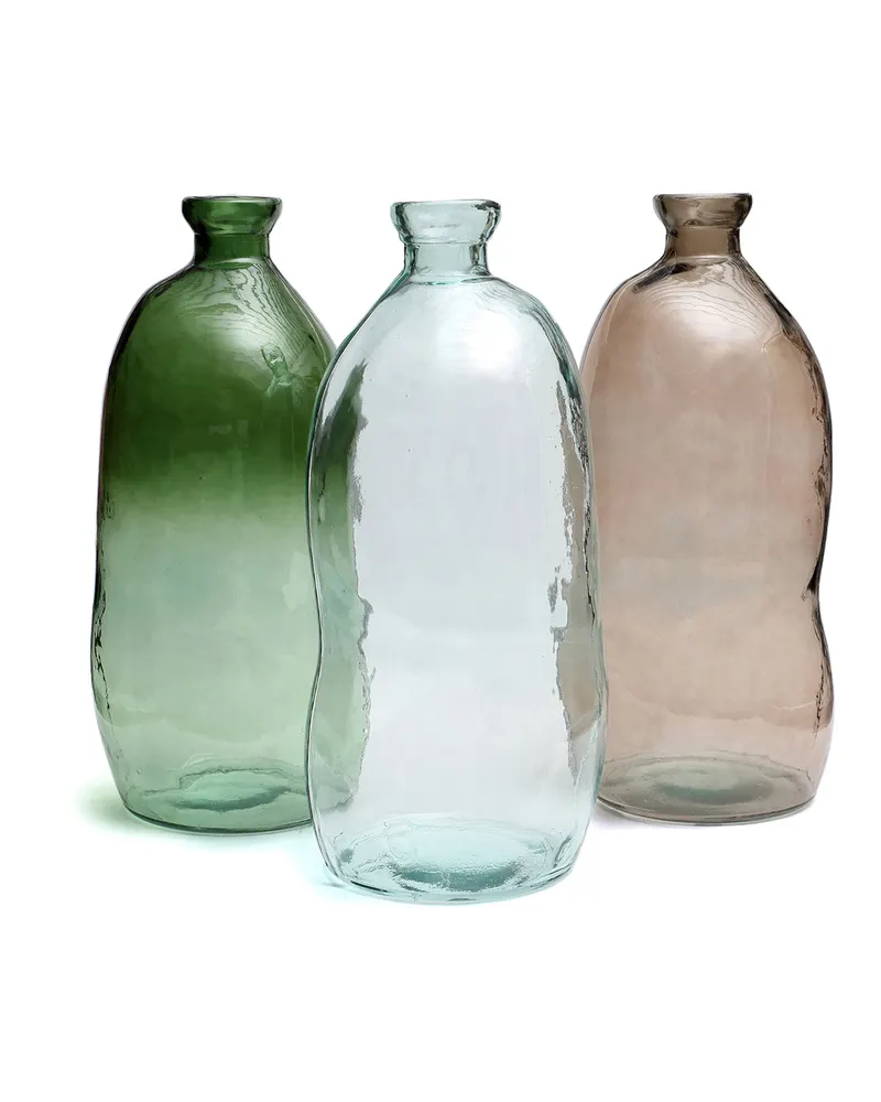 The Jinsuo Vase, Vase von Bazar Bizar, Größe 34 × 34 × 73 cm, Beige, Ansicht 3