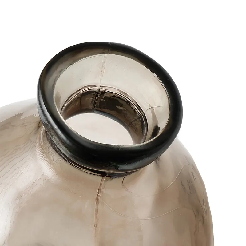 The Jinsuo Vase, Vase von Bazar Bizar, Größe 34 × 34 × 73 cm, Beige, Ansicht 4