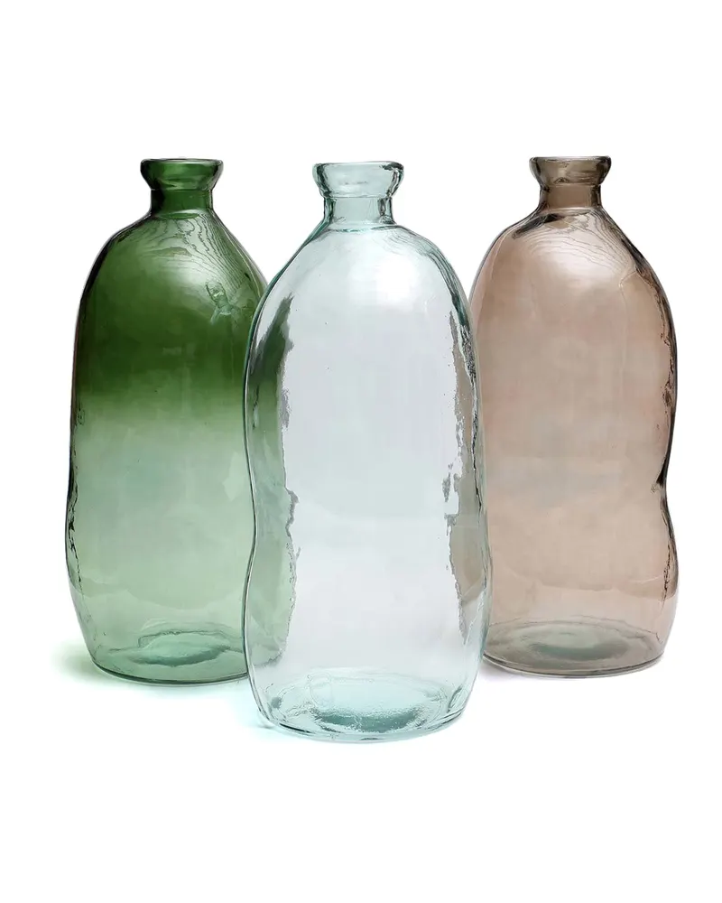 The Jinsuo Vase, Vase von Bazar Bizar, Größe 34 × 34 × 73 cm, Grün, Ansicht 3