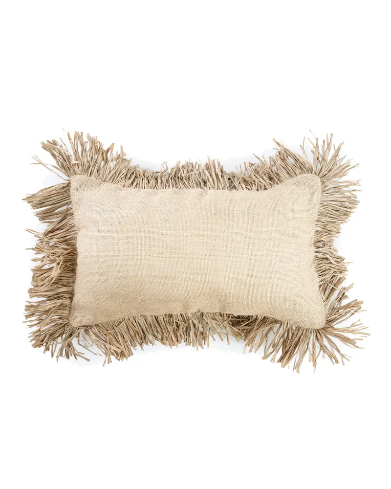 The Jute Bonita Cushion Cover Kissenbezug von Bazar Bizar, Größe 30 × 50 cm, Natur, Ansicht 1