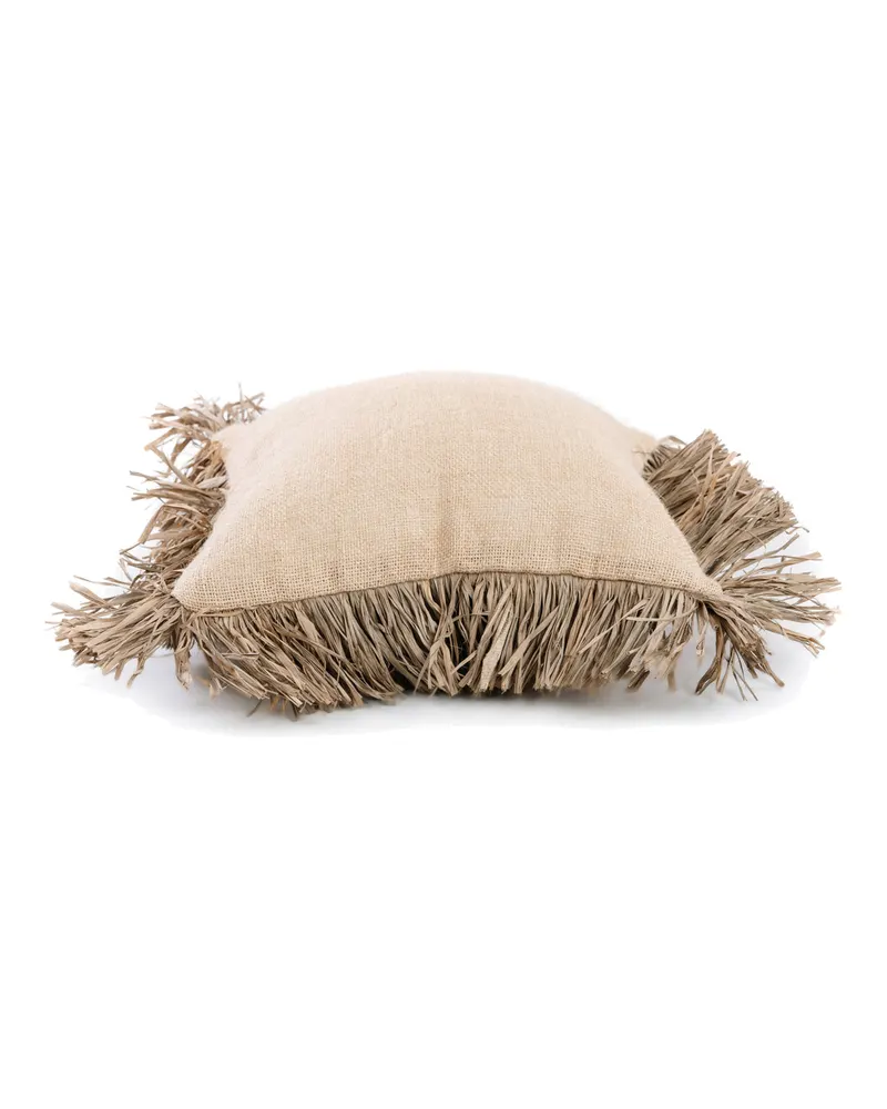 The Jute Bonita Cushion Cover Kissenbezug von Bazar Bizar, Größe 40 × 40 cm, Natur, Ansicht 4