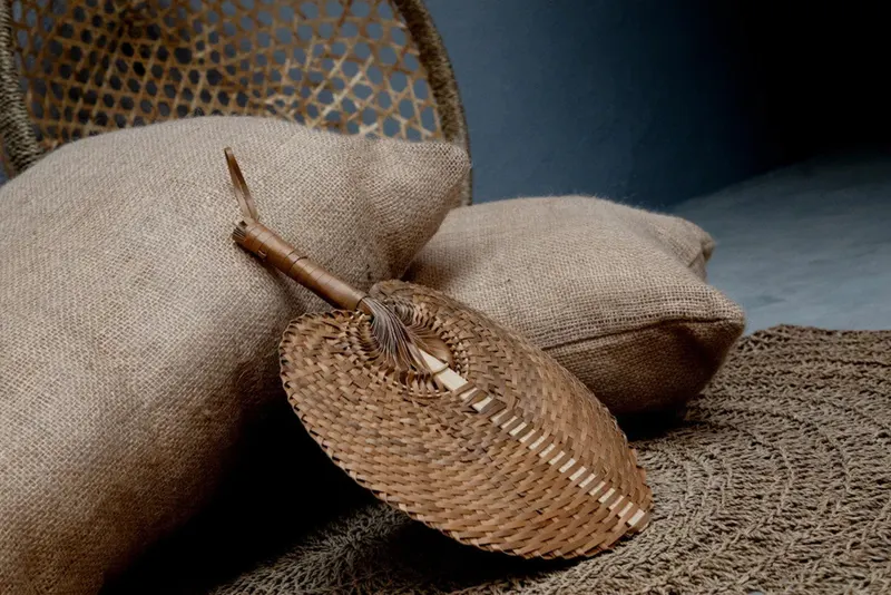 The Jute Cushion Cover Kissenbezug aus Jute von Bazar Bizar, Größe 30 × 60 cm, Natur, Ansicht 5