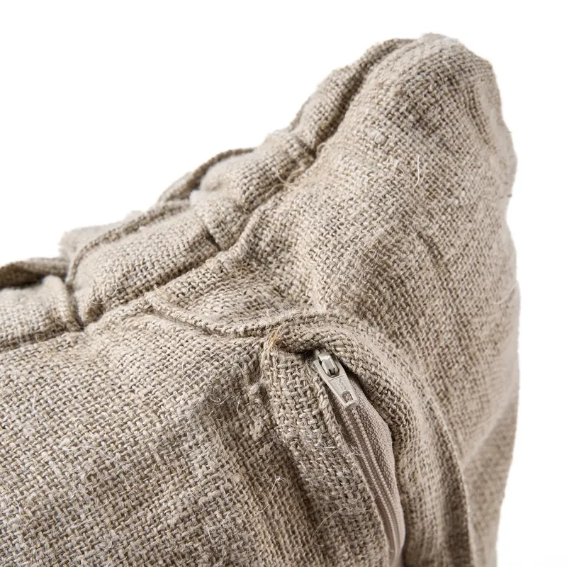 The Linen Crosier Cushion Cover Kissenbezug von Bazar Bizar, Größe 50 × 50 cm, Natur, Ansicht 8