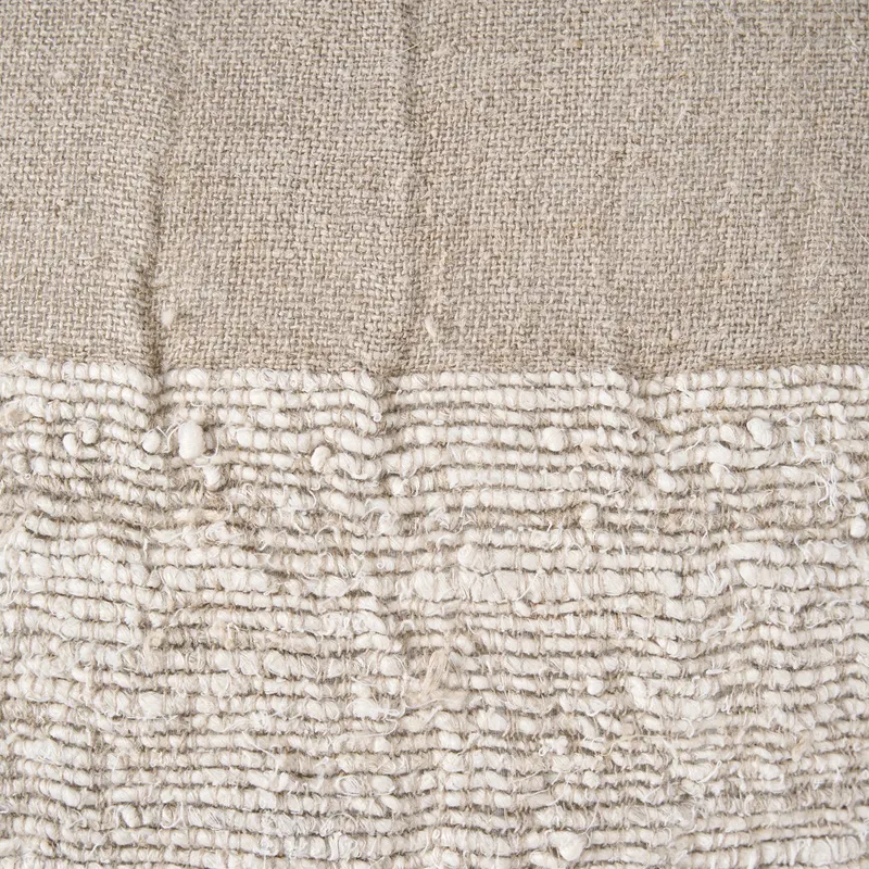 The Linen Edit Cushion Cover, Kissenbezug aus Leinen von Bazar Bizar, Größe 50 × 50 cm, Natur, Ansicht 8