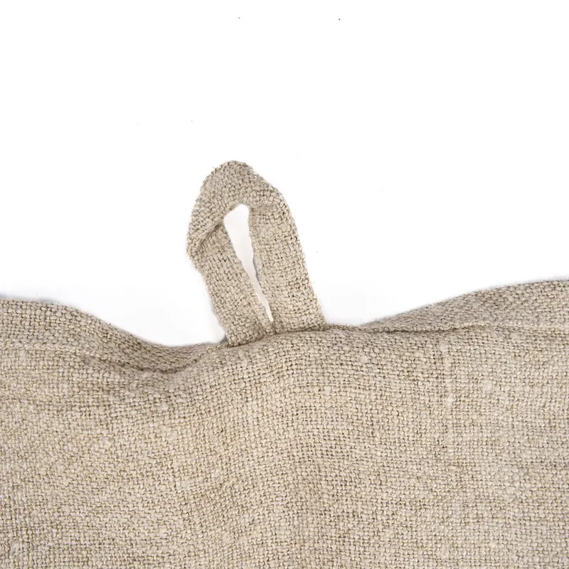 The Linen Moody Kitchen Towel Leinen-Küchentuch von Bazar Bizar, Größe 50 × 70 cm, Natur / Schwarz, Ansicht 6
