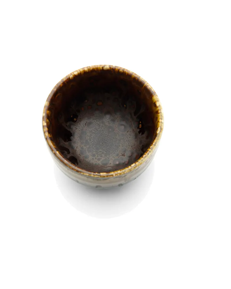 The Merapi Cup, Keramiktasse in Braun von Bazar Bizar, Größe S, Ansicht 2