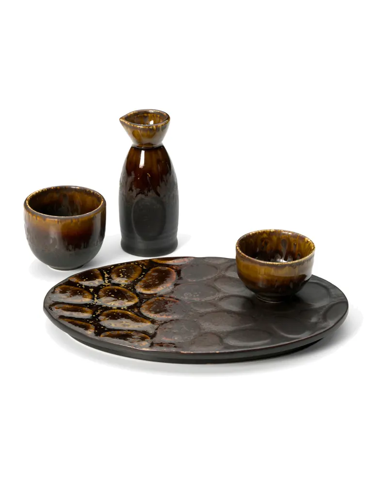 The Merapi Cup, Keramiktasse in Braun von Bazar Bizar, Größe S, Ansicht 5